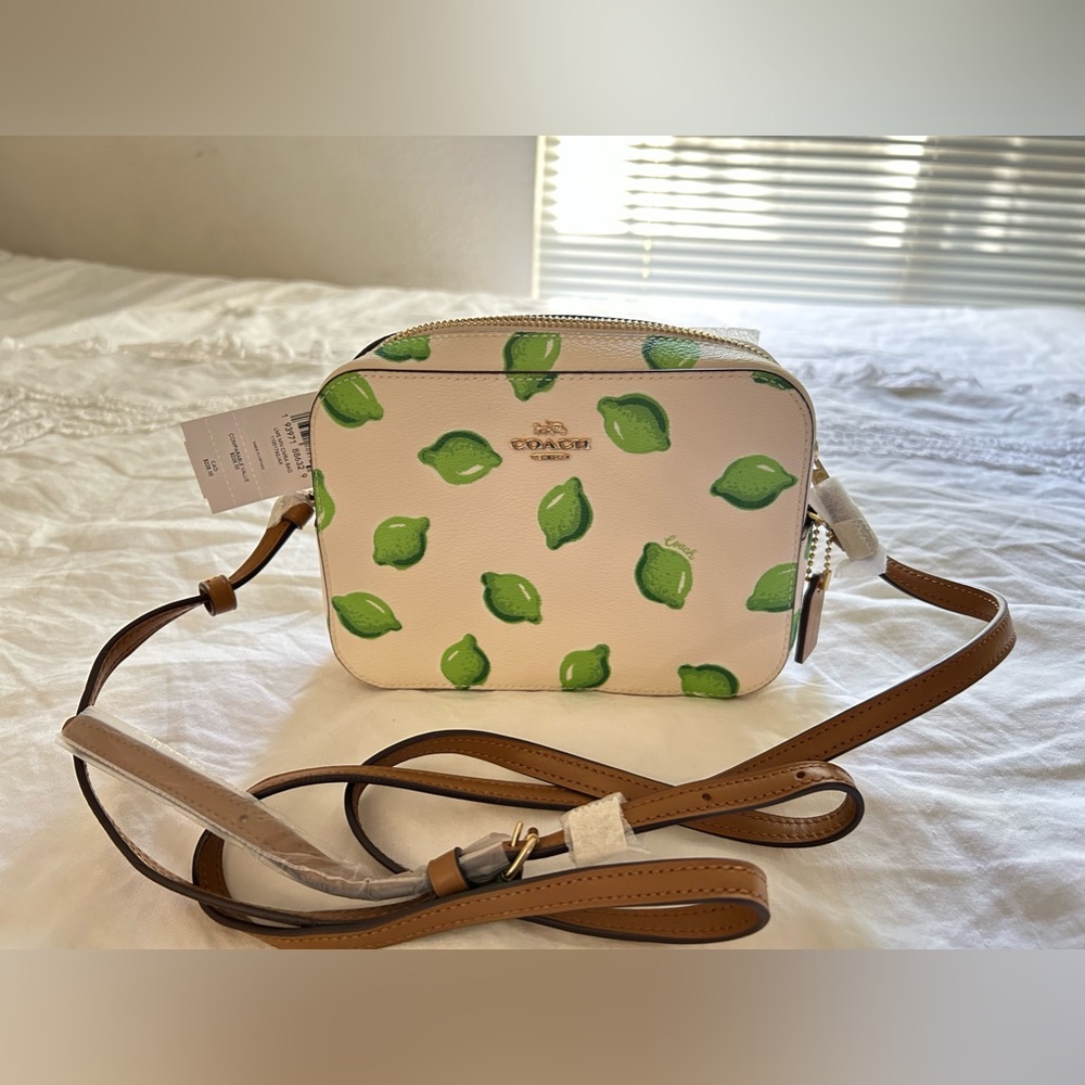 Coach Mini Lime Camera Bag/Purse